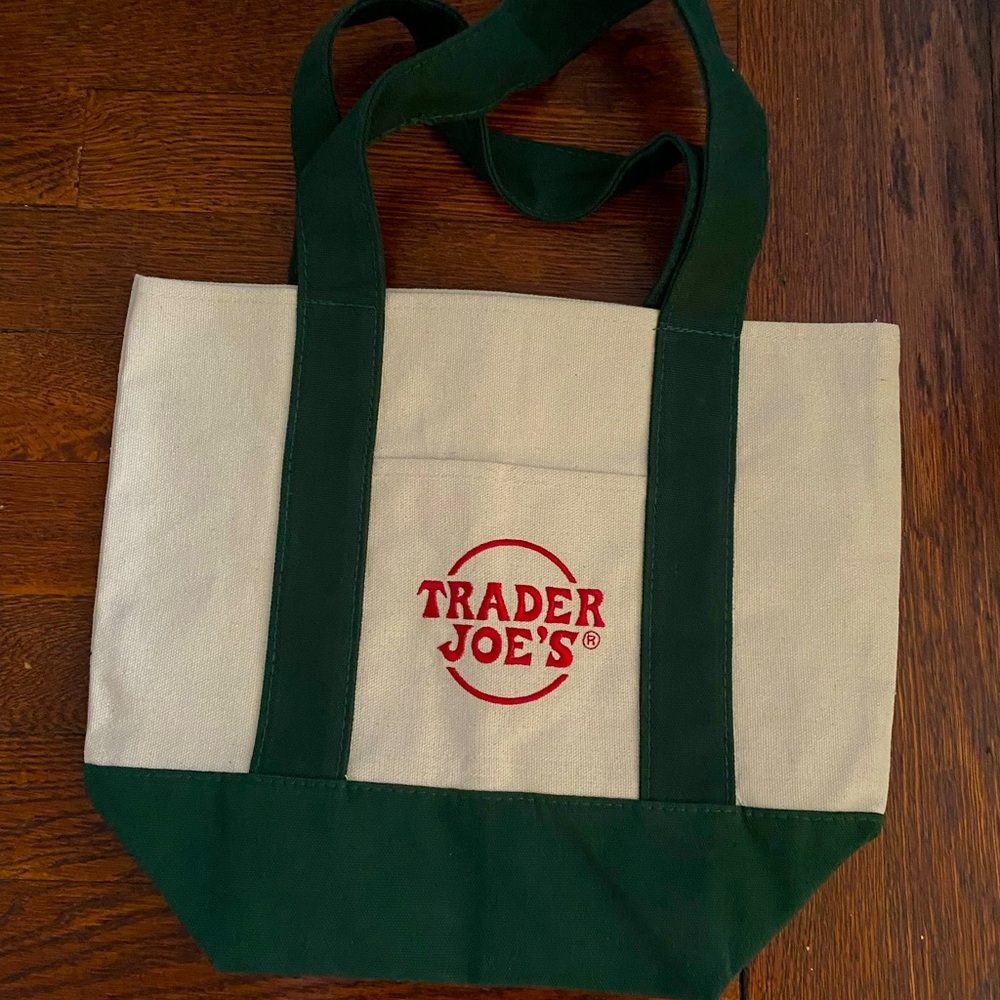 Trader Joe’s mini green tote